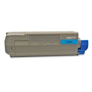 Replacement for Okidata 43865719 cartridge - cyan