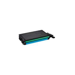 Compatible Samsung CLP-C660B toner cartridge, 5000 pages, cyan
