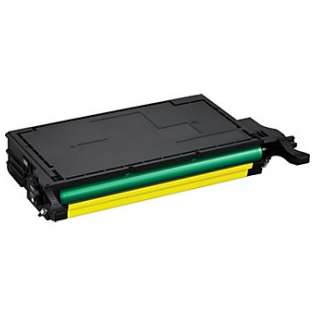 Compatible Samsung CLT-Y508L toner cartridge, high capacity yield, yellow